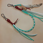 Leather Bag Chain<br>"Melon Soda"