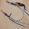 Leather Bag Chain<br>"Blueberry Yogurt"