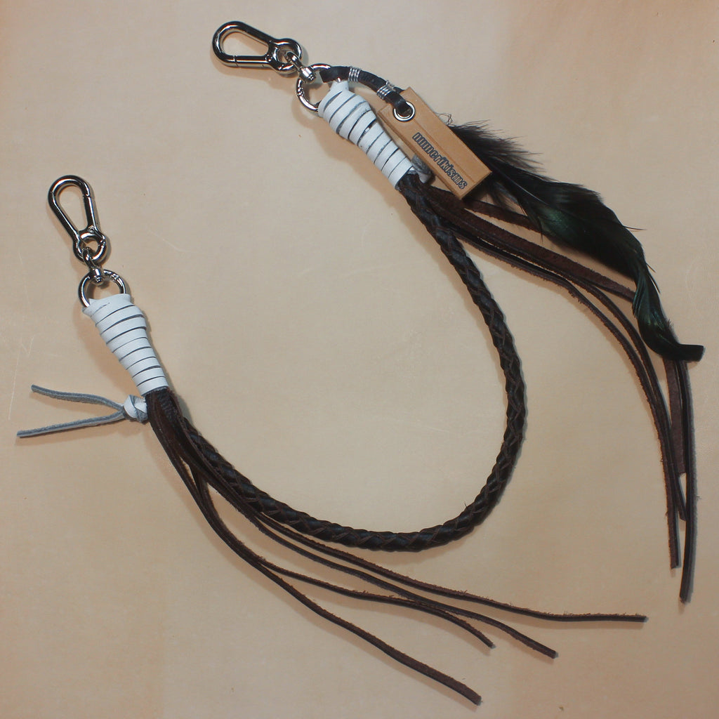 Leather Bag Chain<br>"Coffee Jelly"