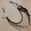 Leather Bag Chain<br>"Coffee Jelly"