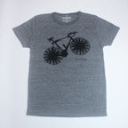 Bicycle T-Shirt<br>Heather Grey/Black