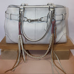 Leather Bag Chain<br>"Apple Pie"