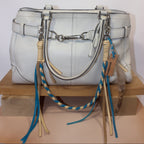 Leather Bag Chain<br>"Soda Float"