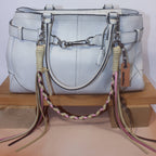 Leather Bag Chain<br>"Neapolitan"