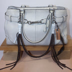 Leather Bag Chain<br>"Coffee Jelly"