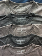 Bicycle T-Shirt<br>Heather Grey/Black