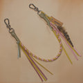 Leather Bag Chain<br>"Strawberry Banana"